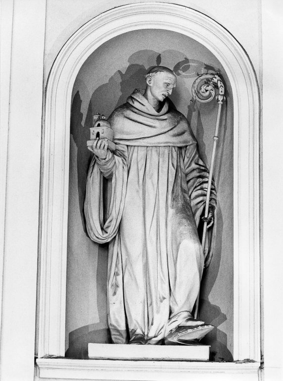 S. Bernardo (statua) di Mariani Camillo (sec. XVII)